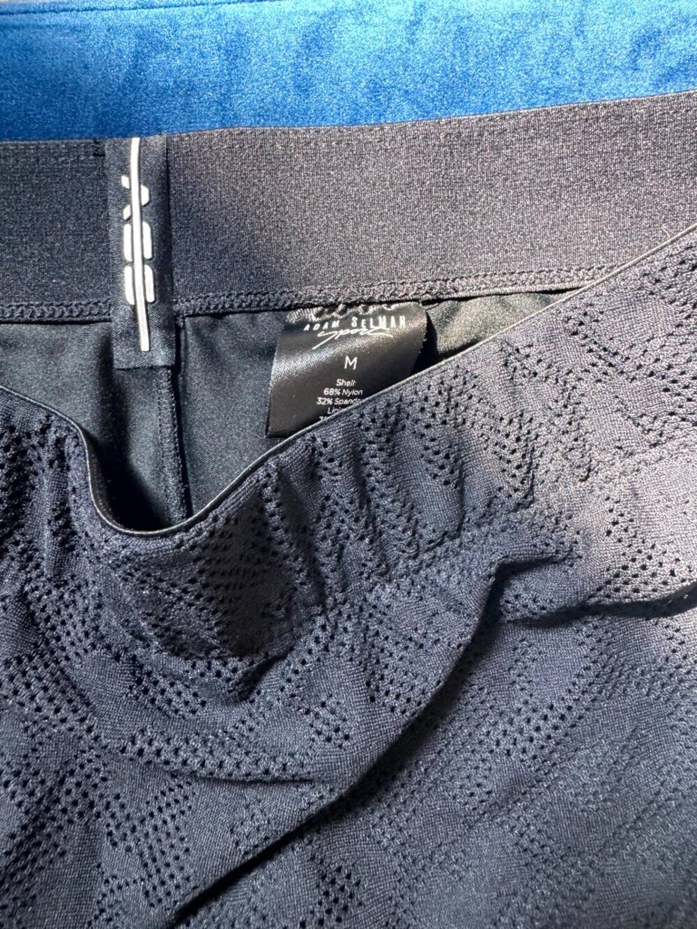 Adam Selman Sport French Cut Legging Black Leopard | Size M | EUC - Picture 6 of 7